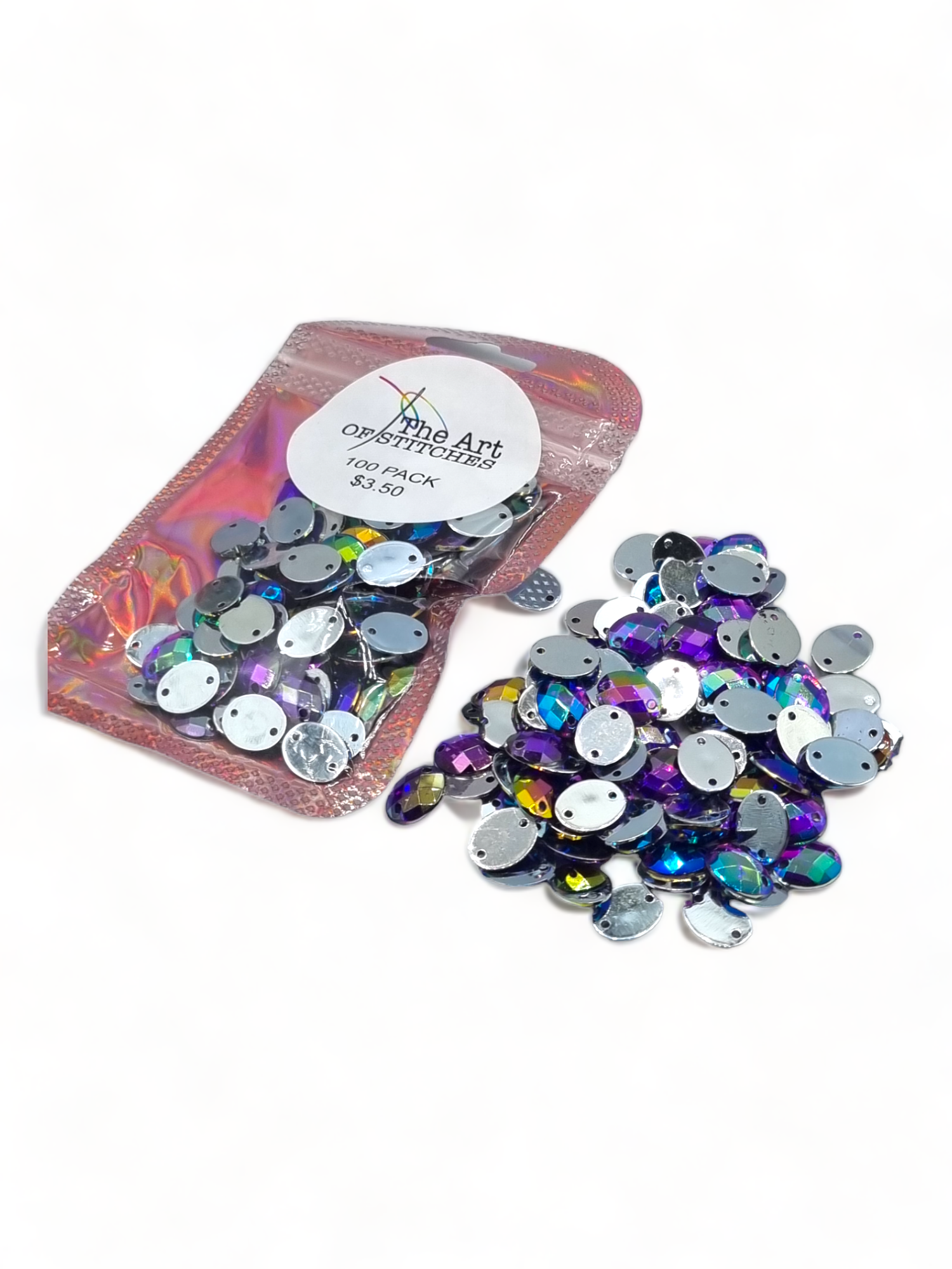 Sew-On Acrylic Gem Stones