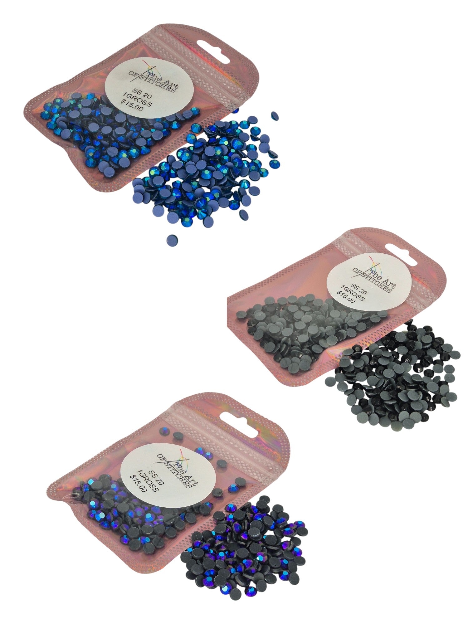 SS20 Hot Fix Glass Stones - Diamantes - Rhinestones  1 Gross