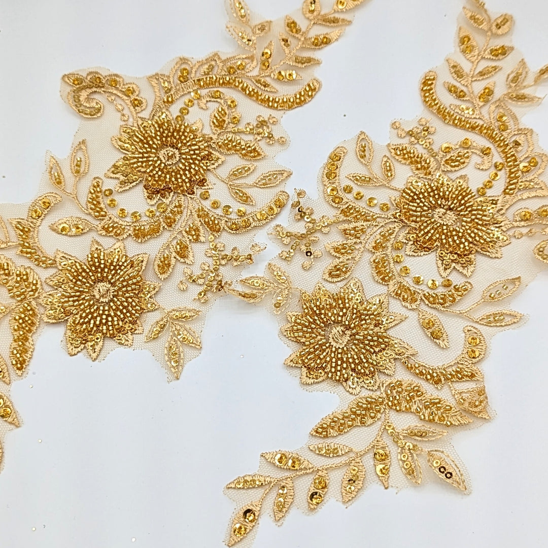 3D Beaded Lace